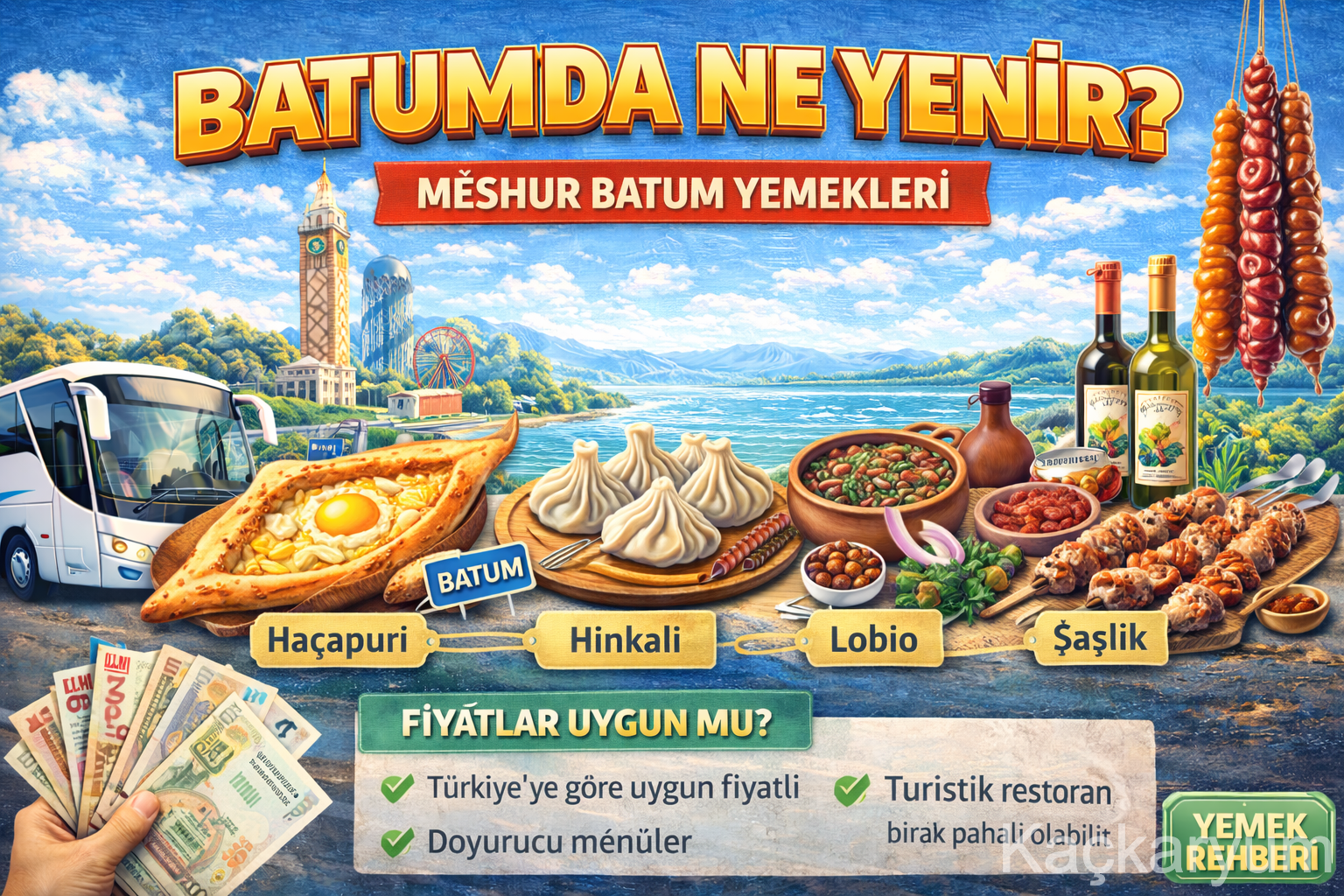 Batum’da Ne Yenir? Meşhur Batum Yemekleri ve Fiyatları