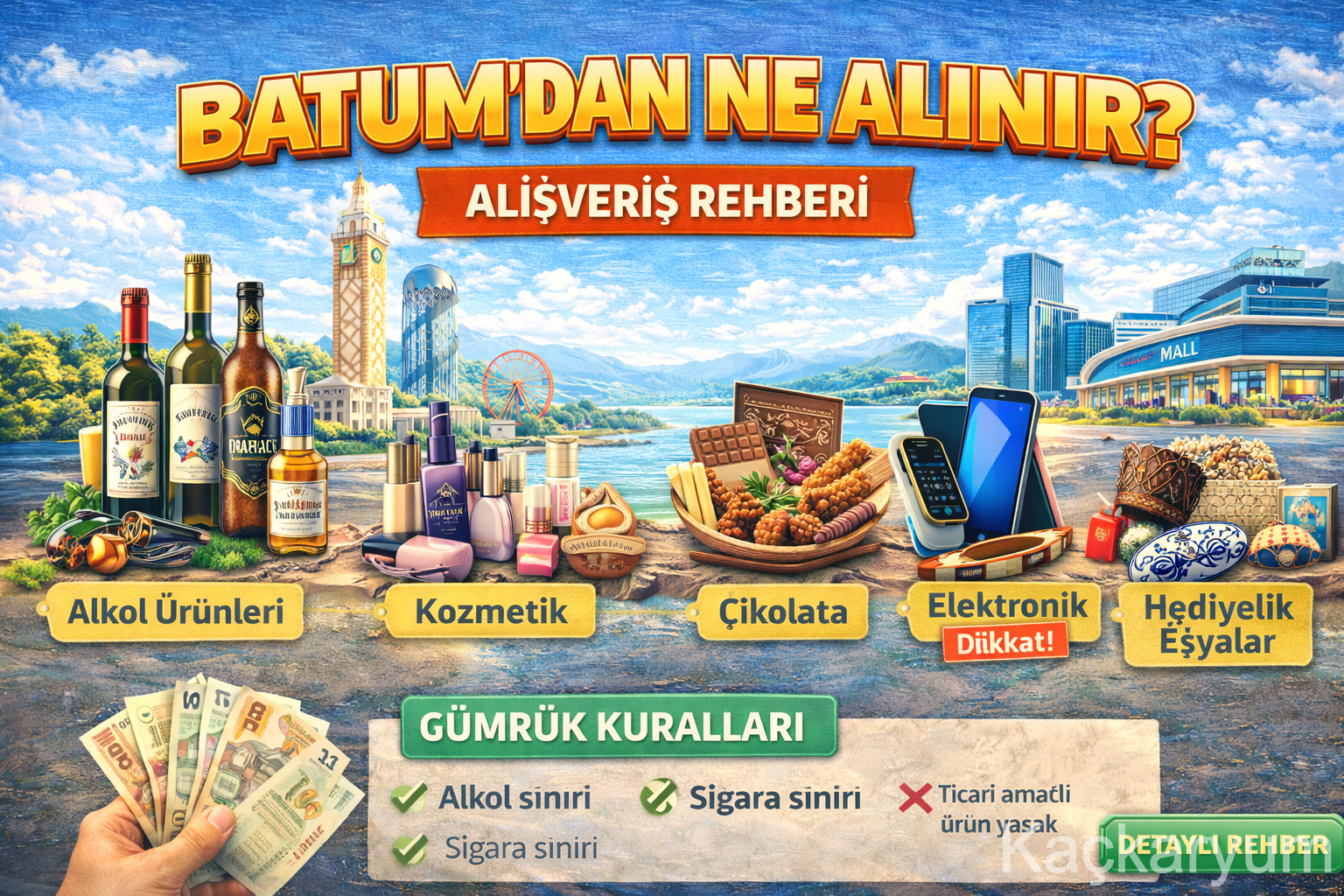 Batum Alışveriş Rehberi: Ne Alınır, Nereden Alınır?